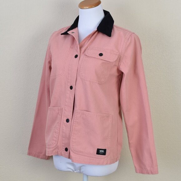 Vans Drill Chore Coat Jacket Rose Dawn Pink - XS - Picture 5 of 10